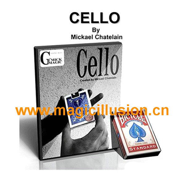 Cello by Mickael Chatelain - DVD Magic Tricks Stage Props